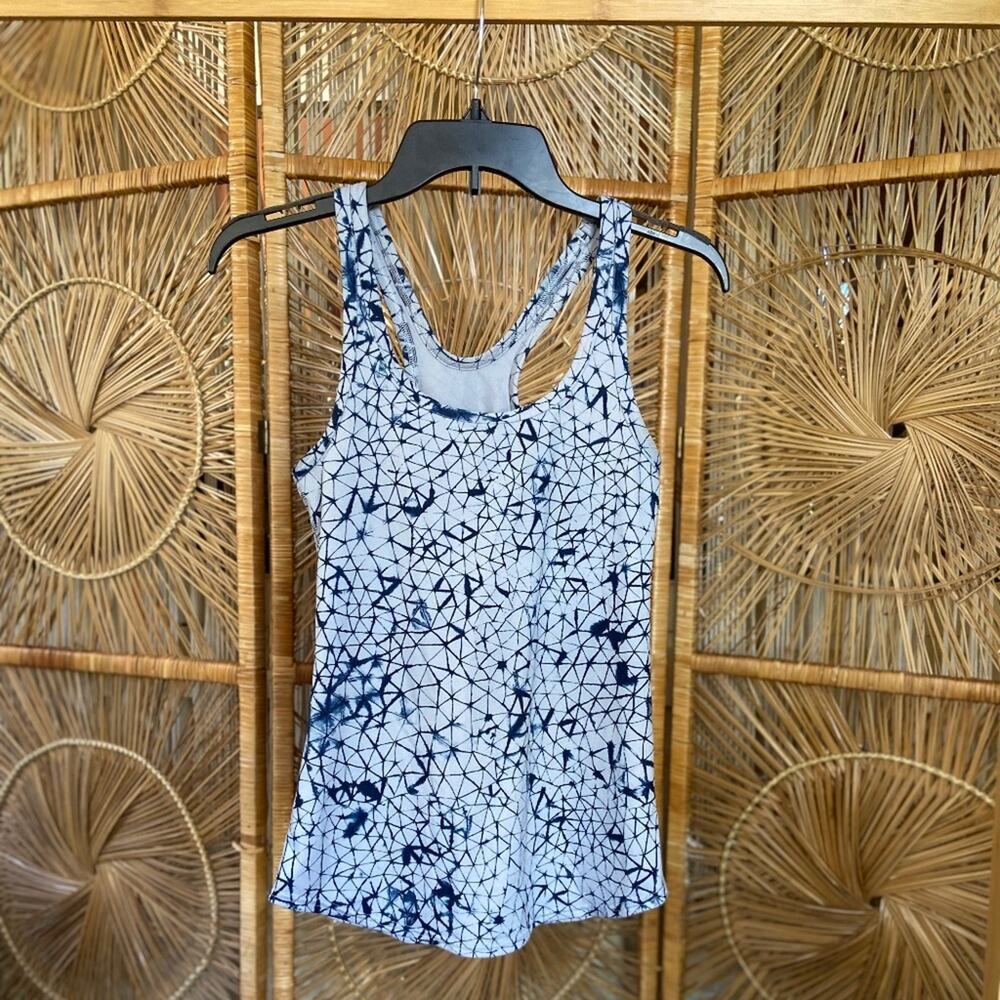 Lululemon Patterned Racerback Tank Top (E)